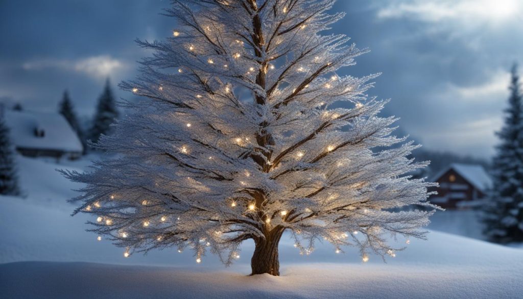 árbol de navidad con alambre