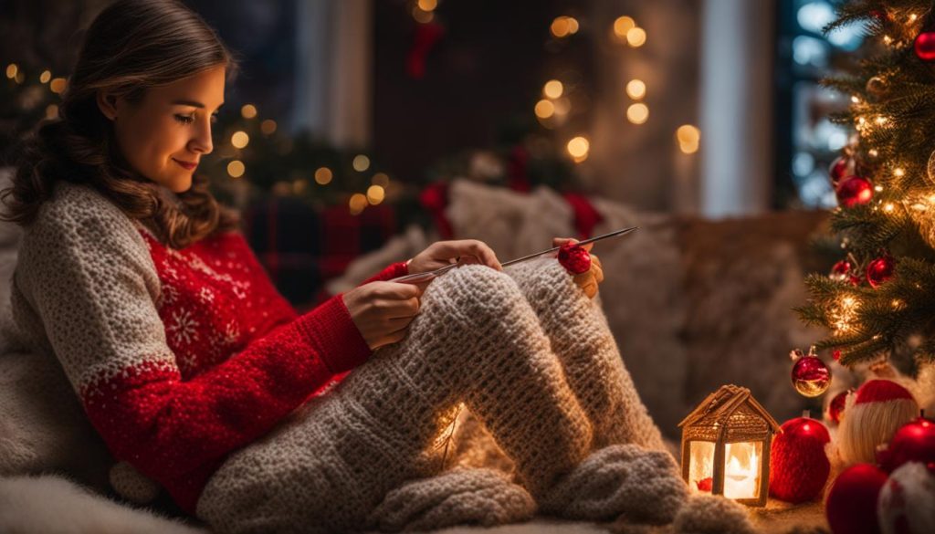 manualidades navideñas a crochet