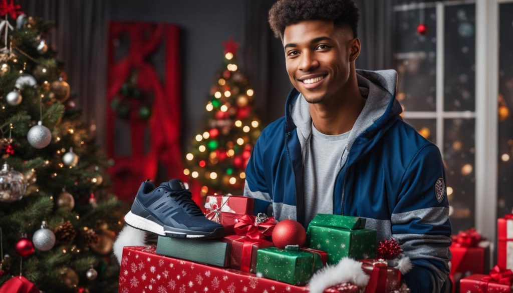 regalos deportivos para hombres jóvenes en Navidad